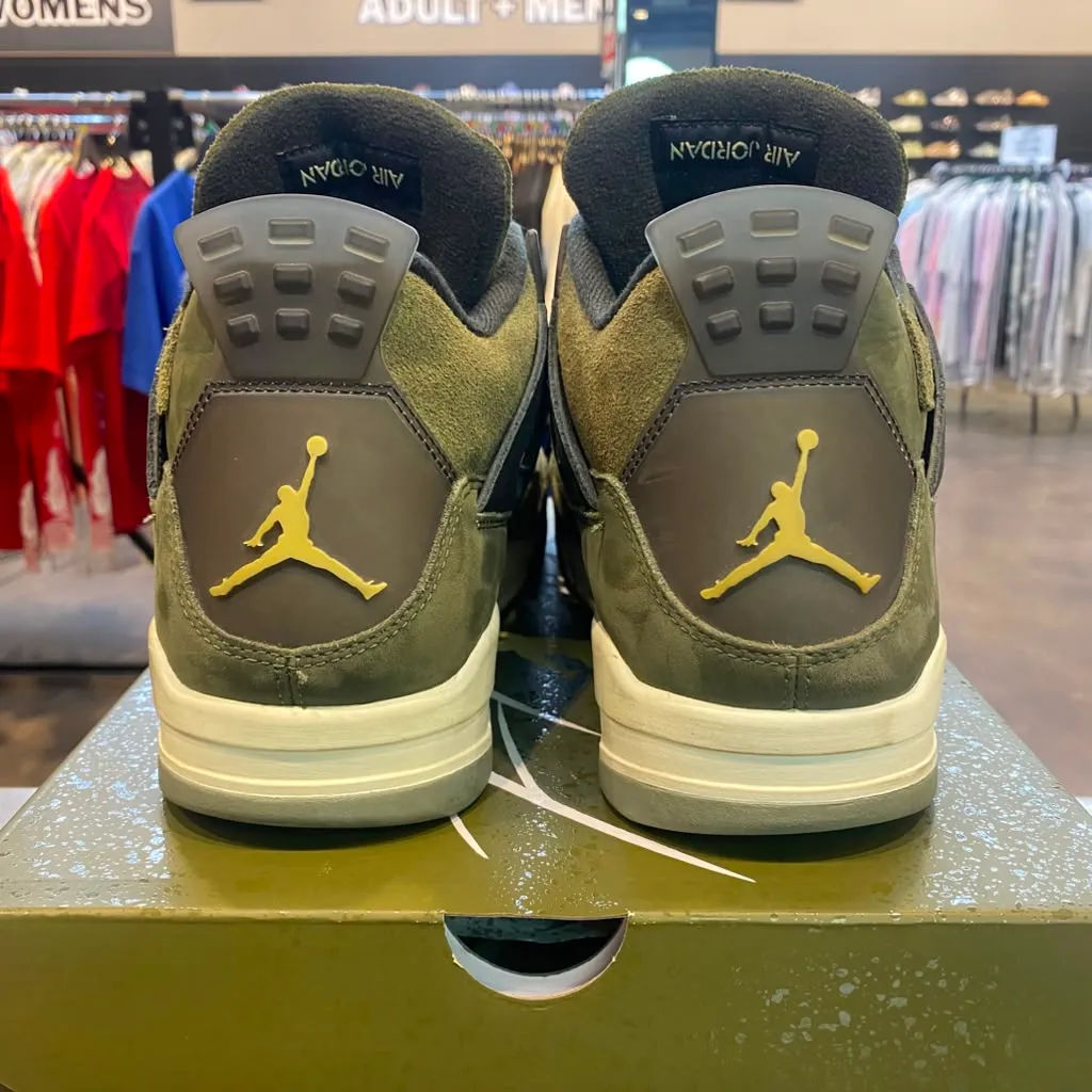 Jordan 4 Retro SE Craft Medium Olive Size 13 FB9927-200 - Pre-Owned