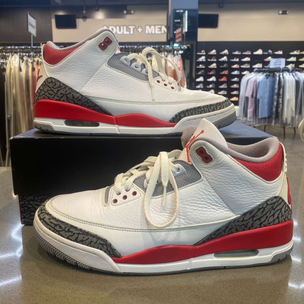 Jordan 3 Retro Fire Red (2022) - Pre-Owned