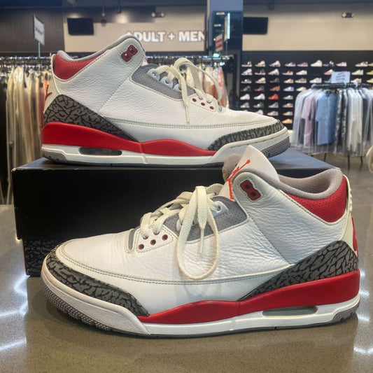 Jordan 3 Retro Fire Red (2022) Size 12 DN3707-160 - Pre-Owned