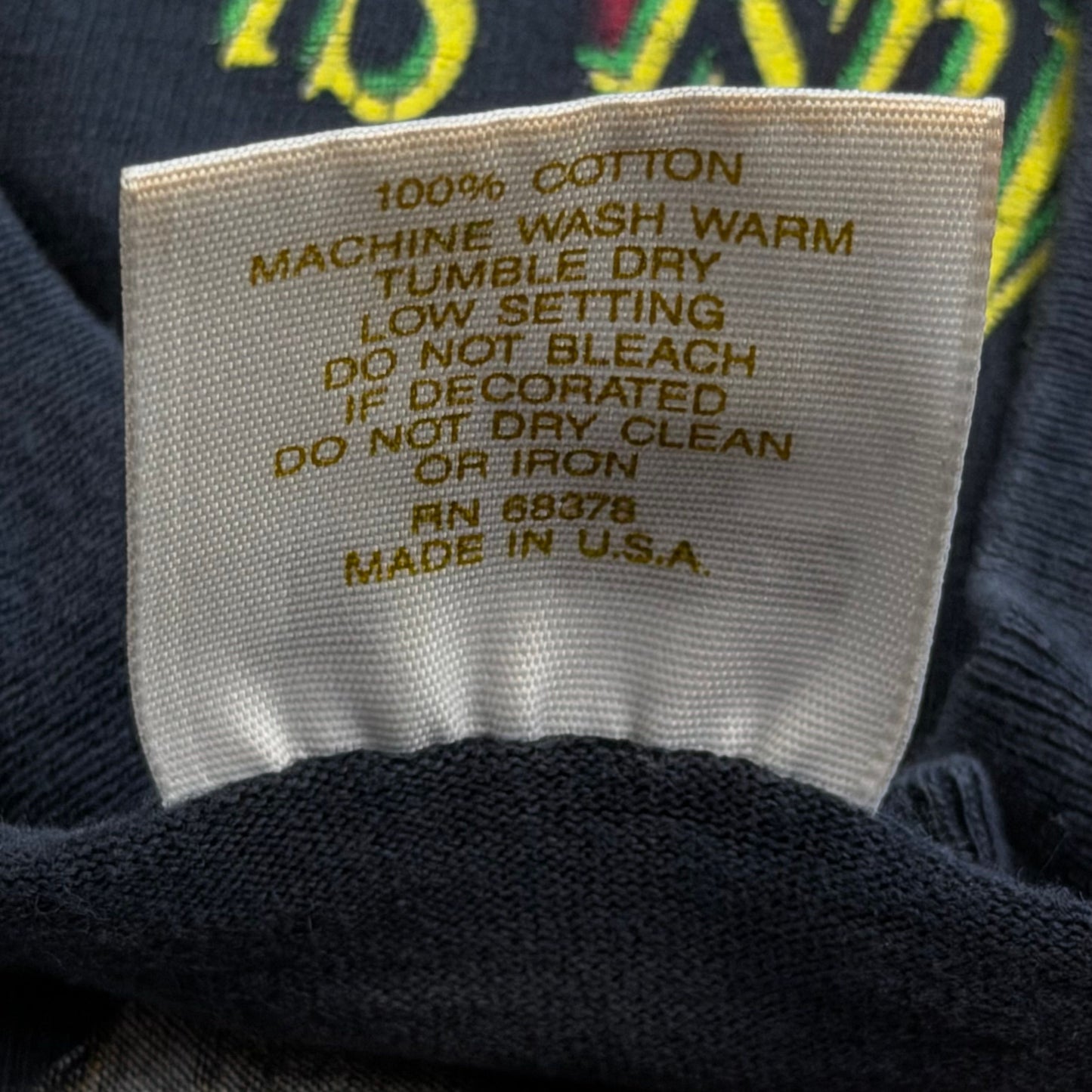 Vintage 1996 WWF Ultimate Warrior Wisdom Wrestling T-Shirt - Used/Worn