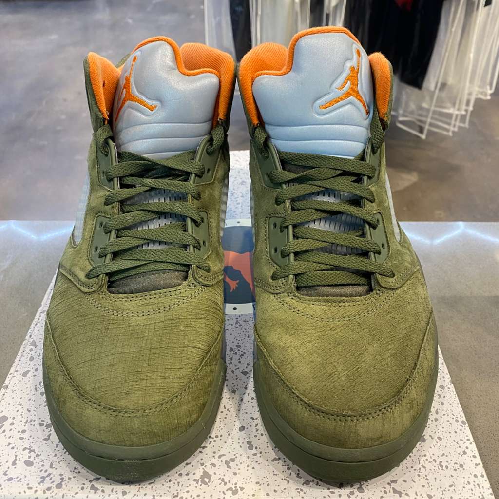 Jordan 5 Retro Olive (2024) Size 11 DD0587-308 - Pre-Owned (Replacement Box)