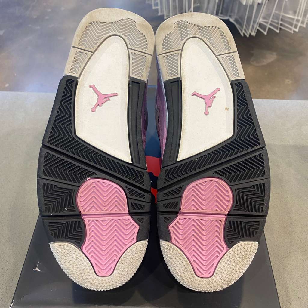 Jordan 4 Retro Orchid (Women's) Size 9.5W AQ9129-501 - Pre-Owned