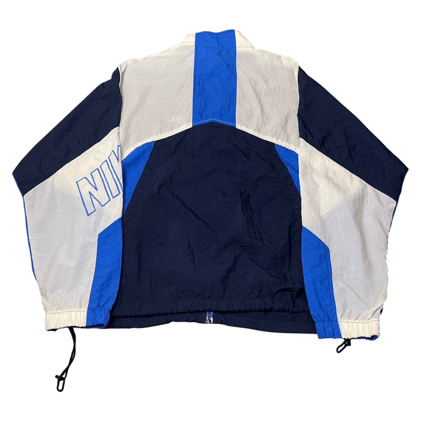 Vintage 90s Nike Windbreaker Full-Zip Jacket - Used