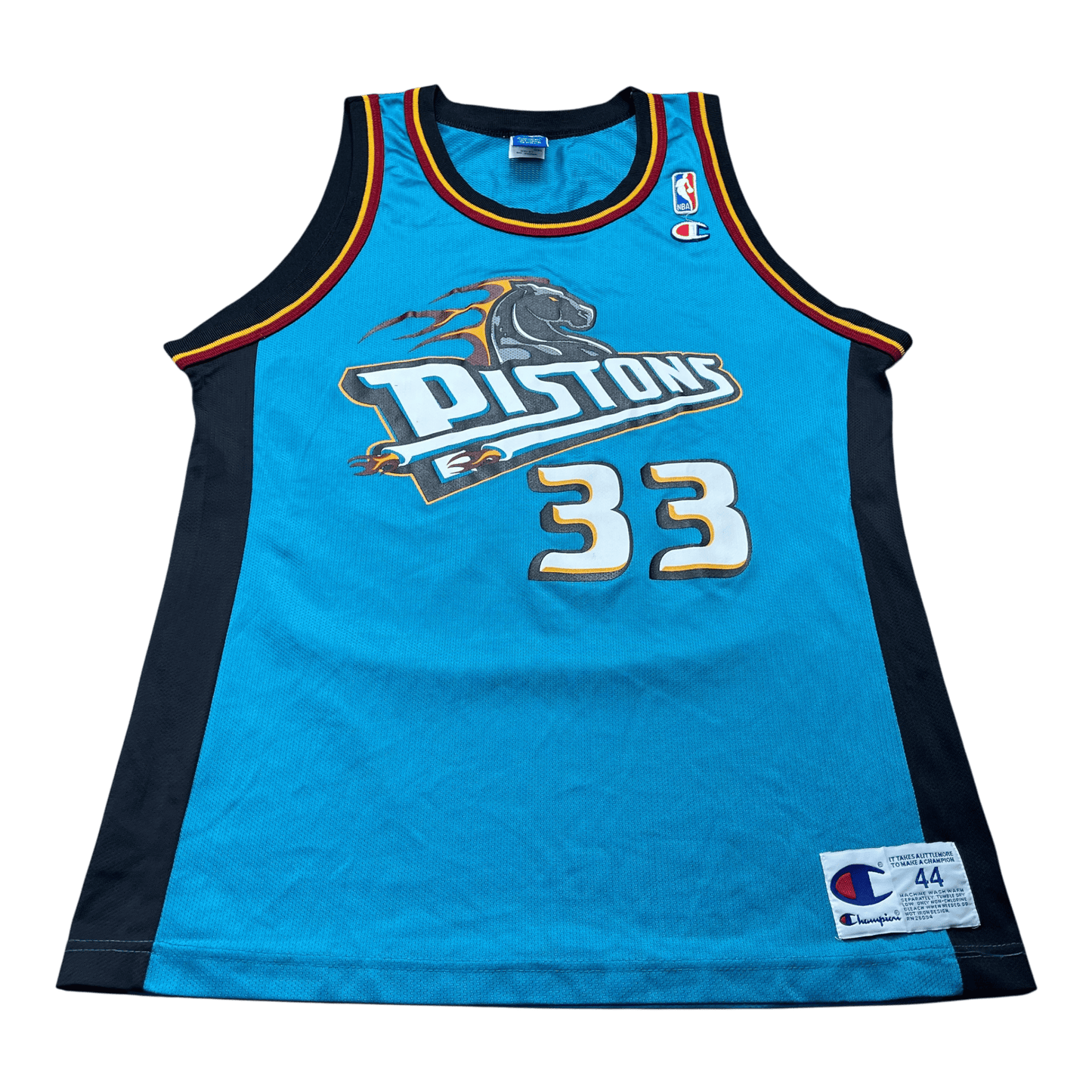 Vintage NBA Detroit Pistons Grant Hill #33 Jersey - Used/Worn