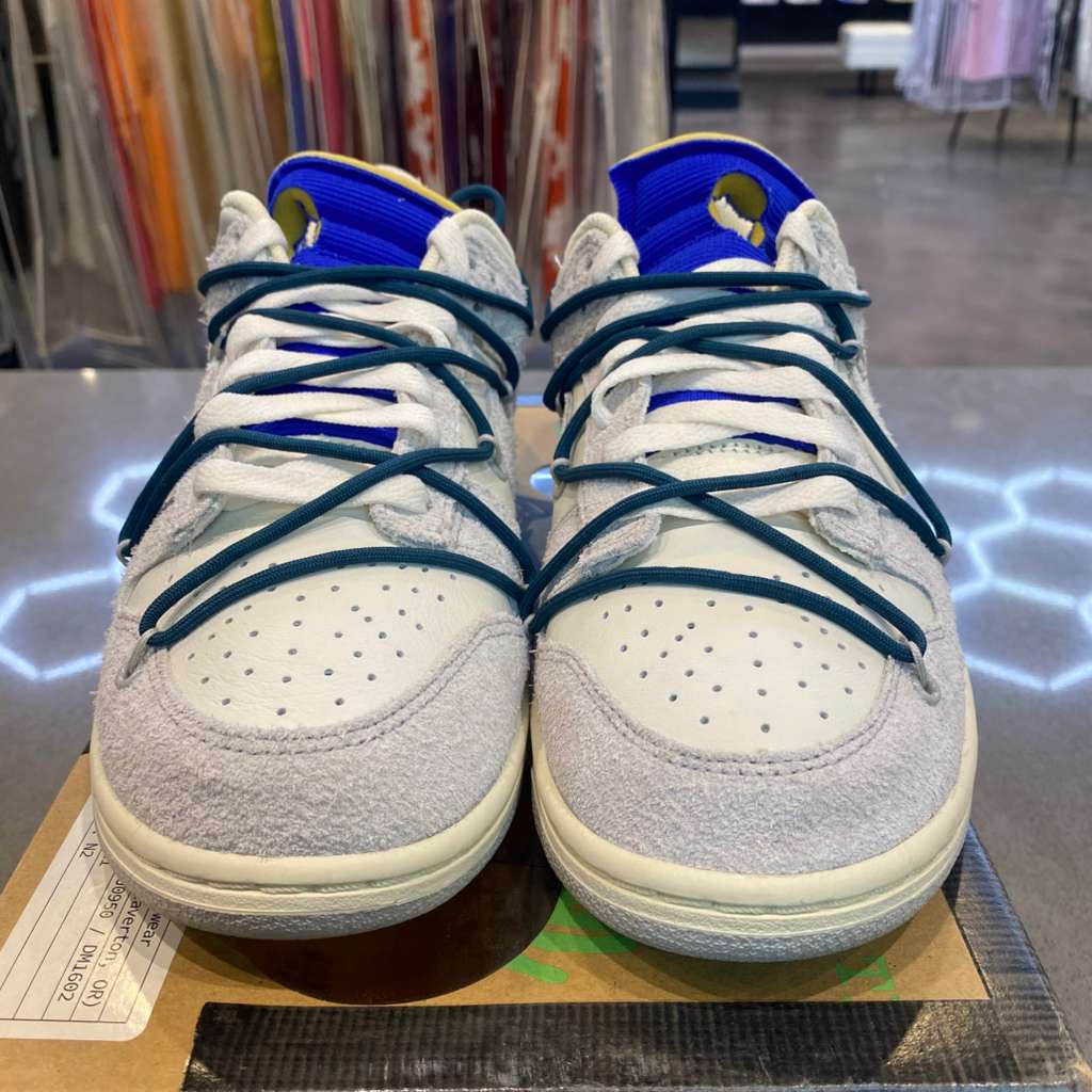 Nike Dunk Low Off-White Lot 16 Size 7.5 DJ0950-111 - Pre-Owned