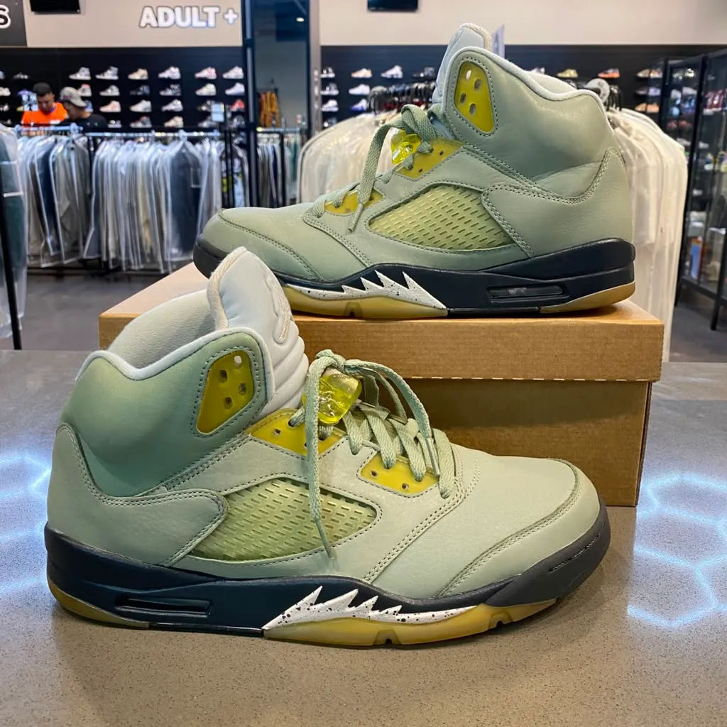 Jordan 5 Retro Jade Horizon Size 10.5 DC7501-300 - Pre-Owned (Replacement Box)