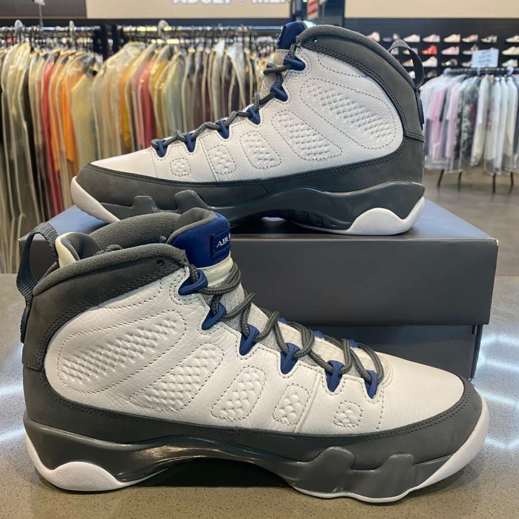 Jordan 9 Retro Flint Grey French Blue (2026) - Pre-Owned