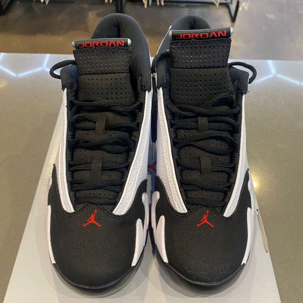 Jordan 14 Retro Black Toe (2024) Size 9 487471-160 - Pre-Owned