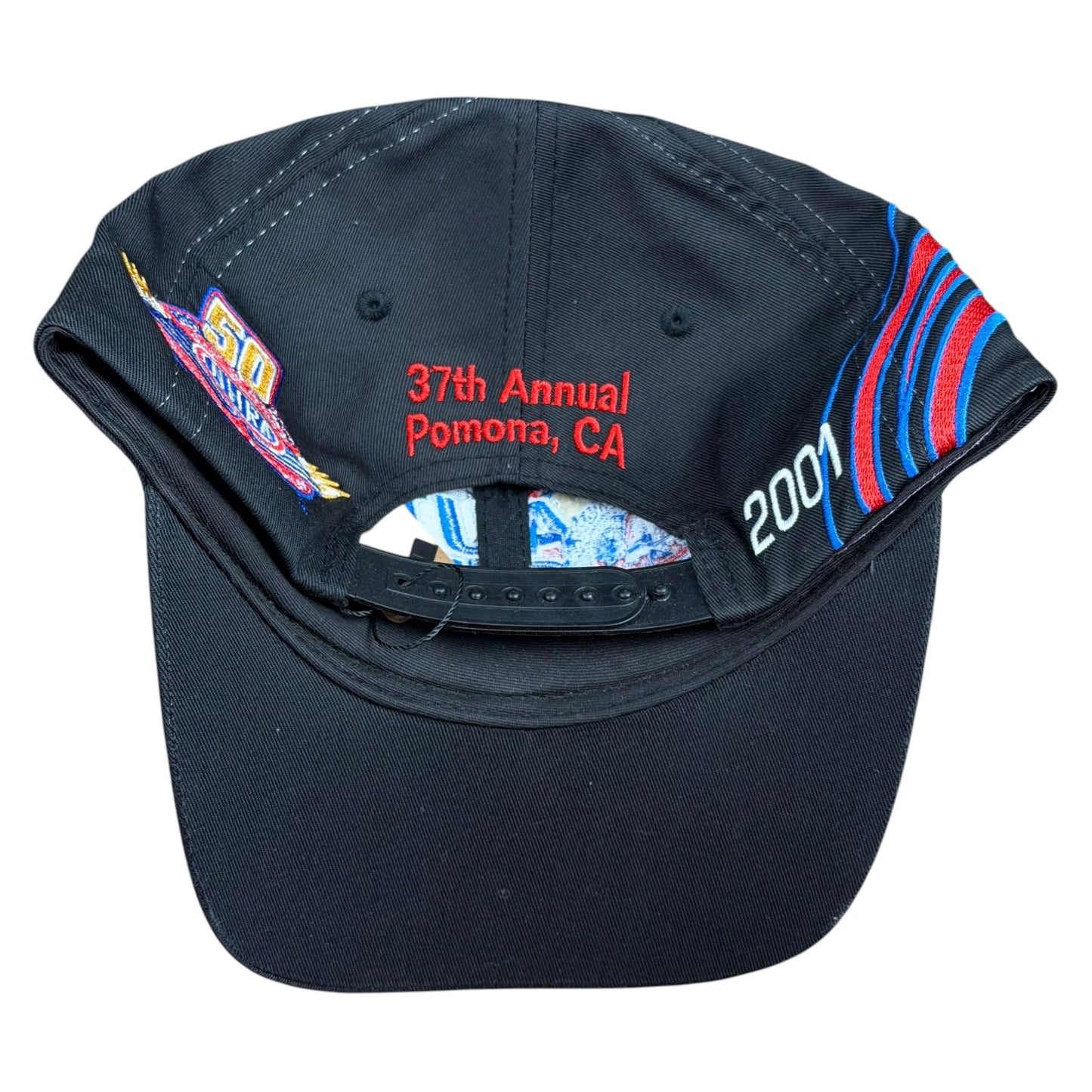 Vintage 2001 Auto Club NHRA Finals Snapback Hat - Used/Worn