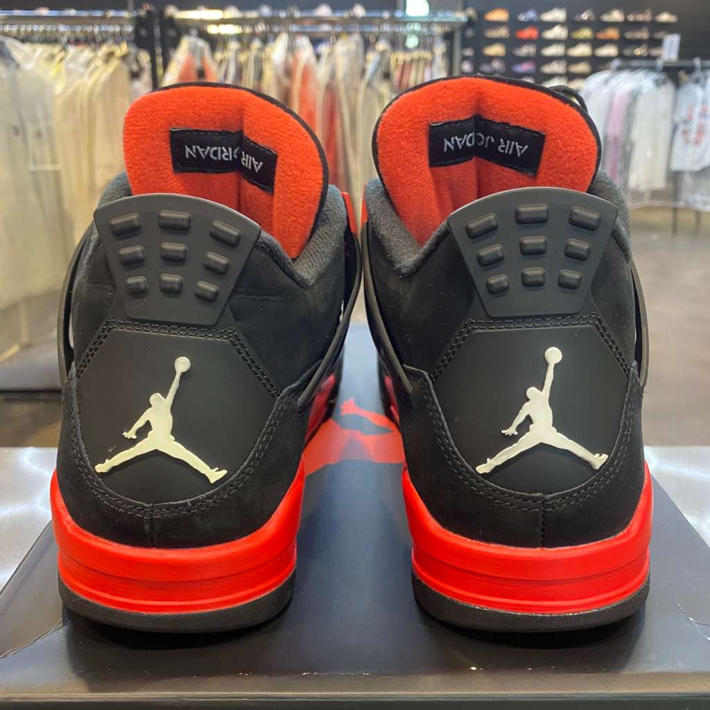 Jordan 4 Retro Red Thunder Size 8 CT8527-016 - Pre-Owned