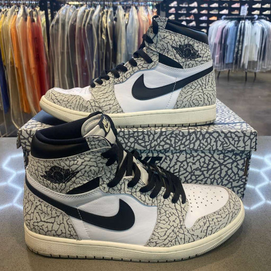 Jordan 1 Retro High OG White Cement Size 11 DZ5485-052 - Pre-Owned
