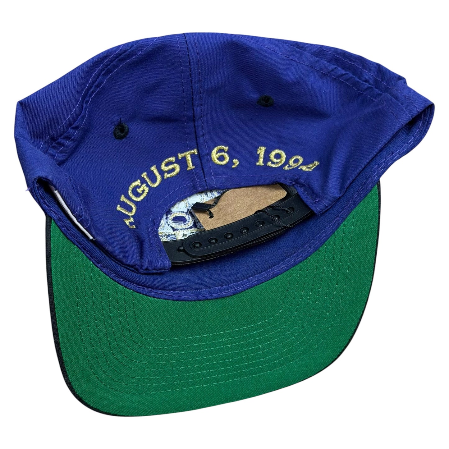 Vintage 1994 NASCAR Brickyard 400 Inaugural Race Snapback Hat - Used/Worn
