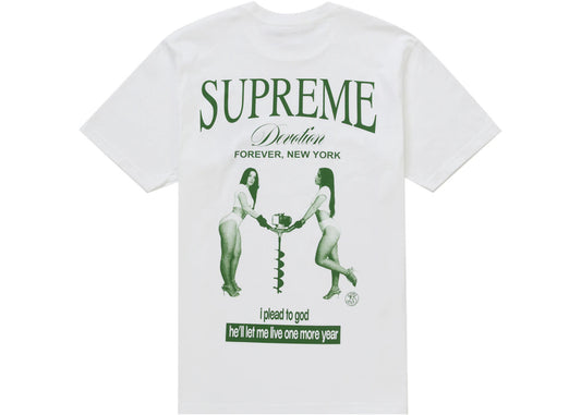 Supreme Devotion Tee White
