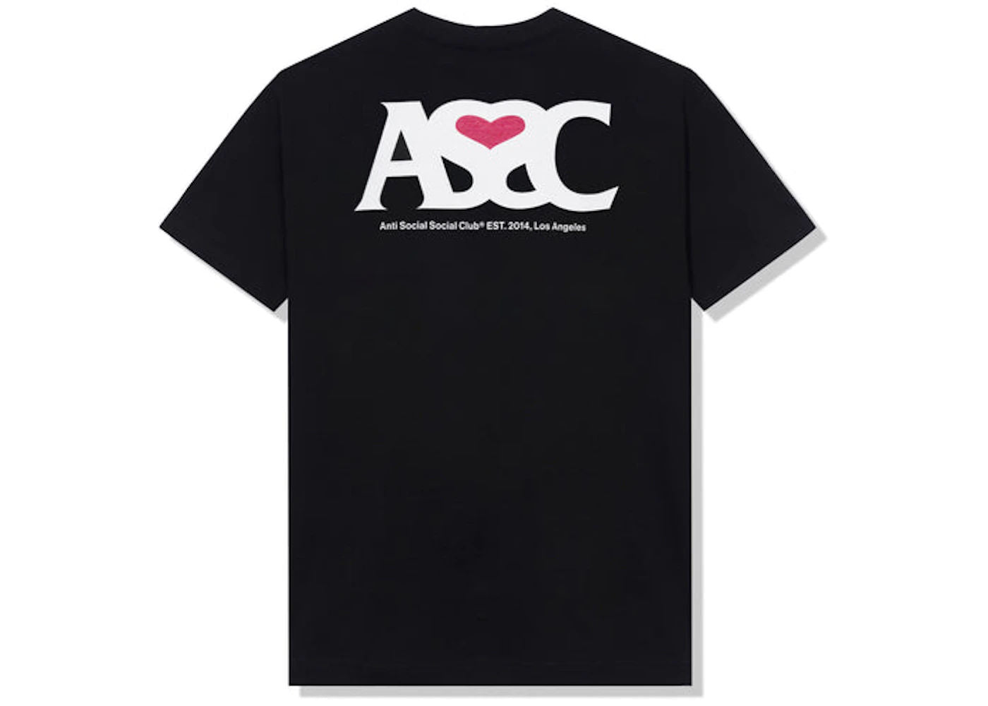 Anti Social Social Club Negative Space T-shirt Black