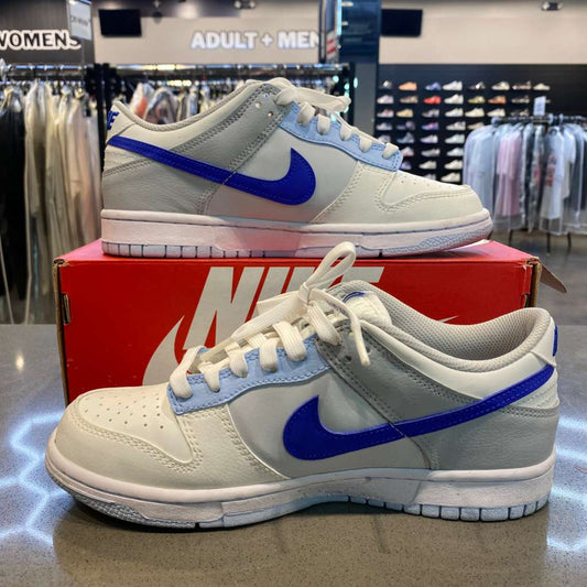 Nike Dunk Low Ivory Hyper Royal (GS) Size 6.5Y FB1843-141 - Pre-Owned