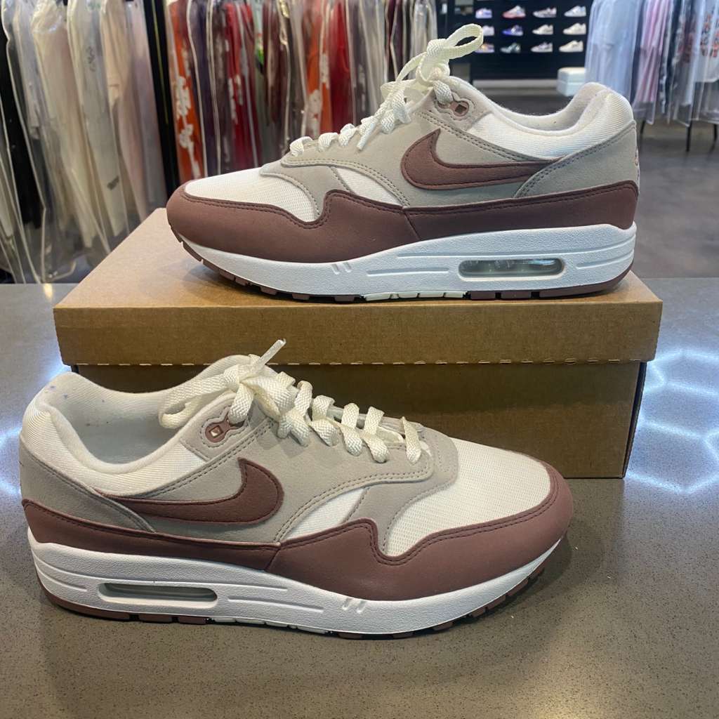Nike Air Max 1 '87 Smokey Mauve (Women's) Size 11W DZ2628-104 - Pre-Owned (Replacement Box)