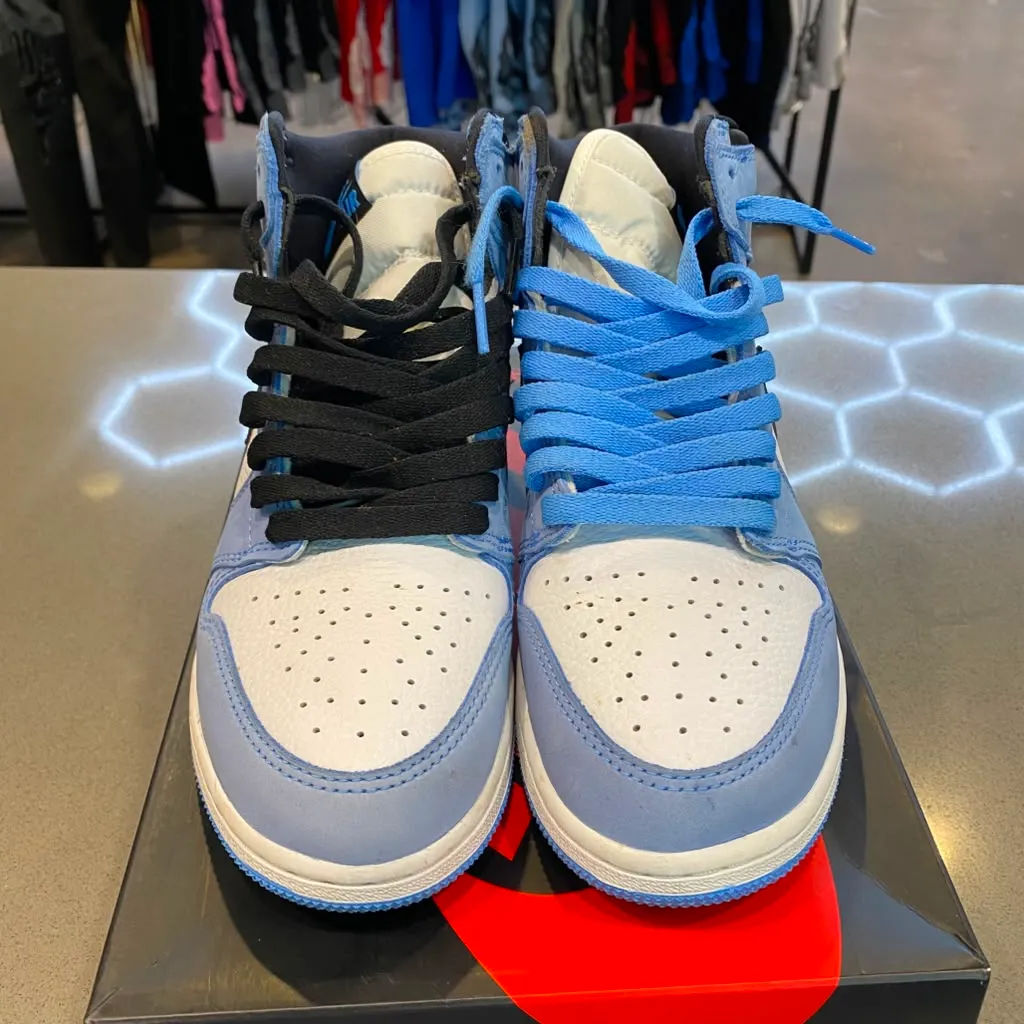 Jordan 1 Retro High OG University Blue (GS) Size 6.5Y 575441-134 - Pre-Owned
