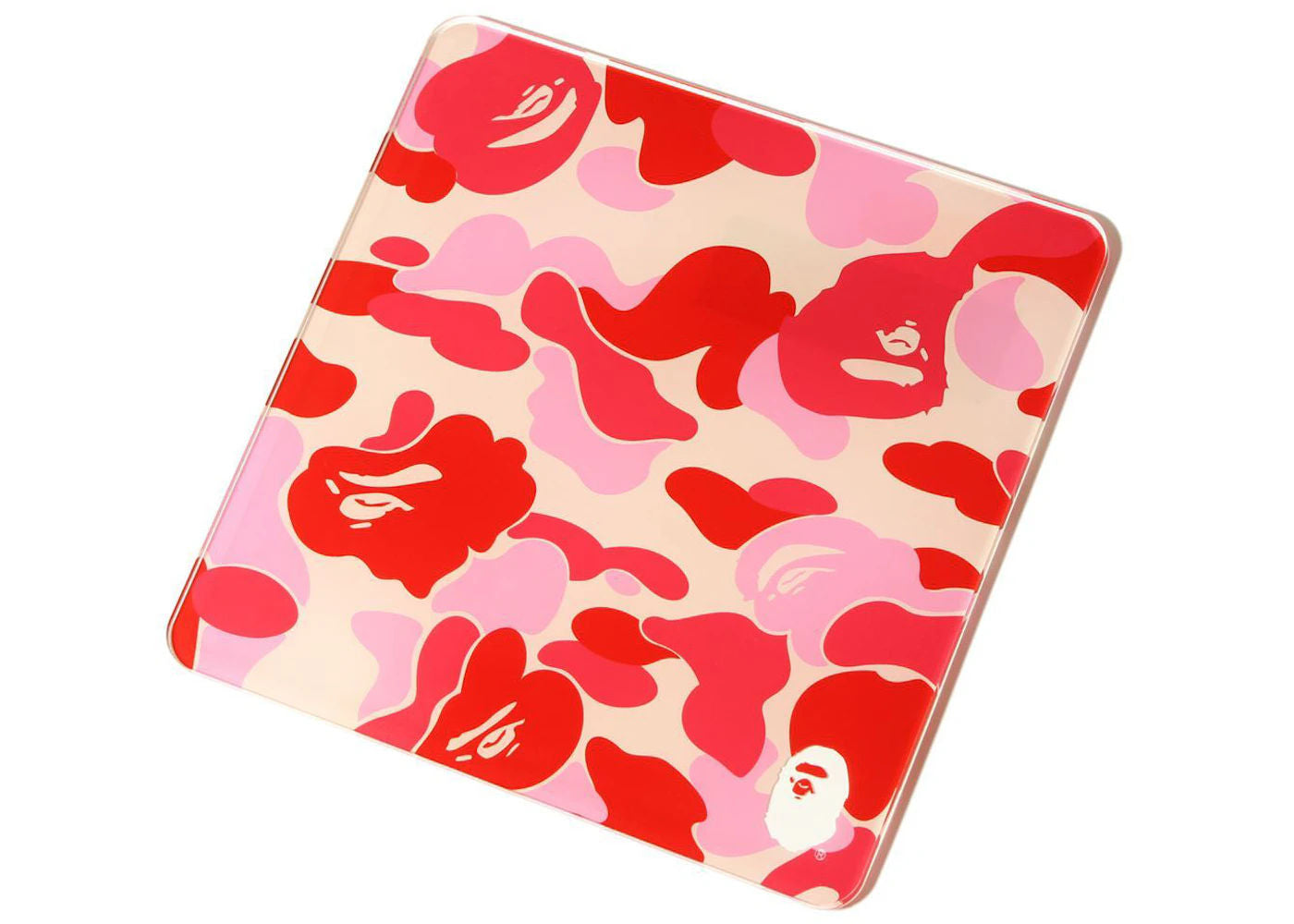 BAPE ABC Camo Acrylic Plate Pink