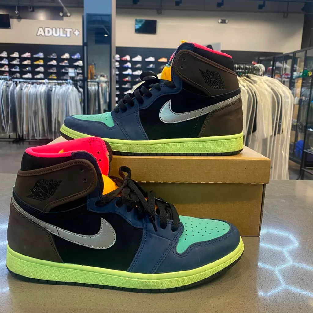 Jordan 1 Retro High Tokyo Bio Hack Size 10.5 555088-201 - Pre-Owned (Replacement Box)