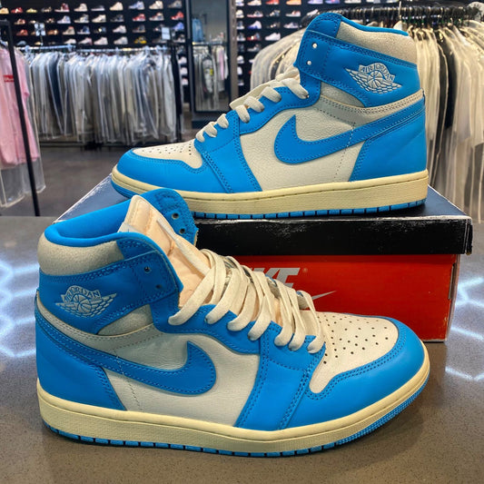 Jordan 1 Retro High OG UNC Reimagined Size 9.5 DZ5485-402 - Pre-Owned