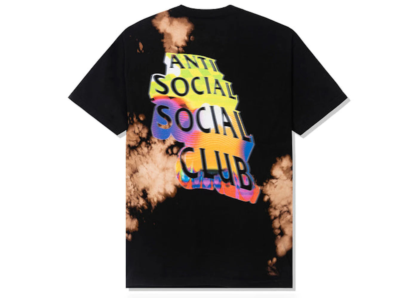 Anti Social Social Club Entheogen Tie Dye Tee Black
