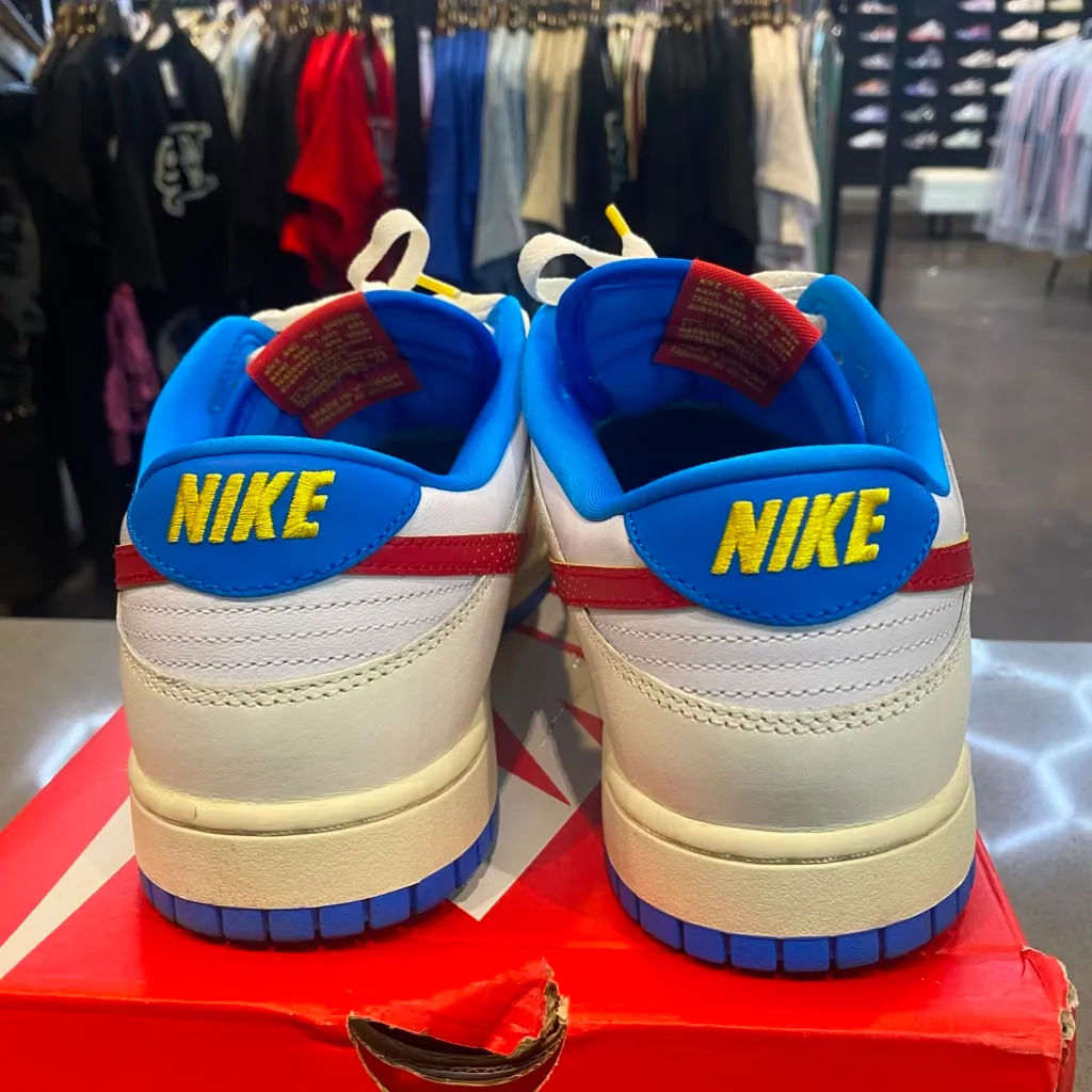 Nike Dunk Low Retro SE Pop Art Sail Photo Blue Size 11 HQ3613-133 - Pre-Owned
