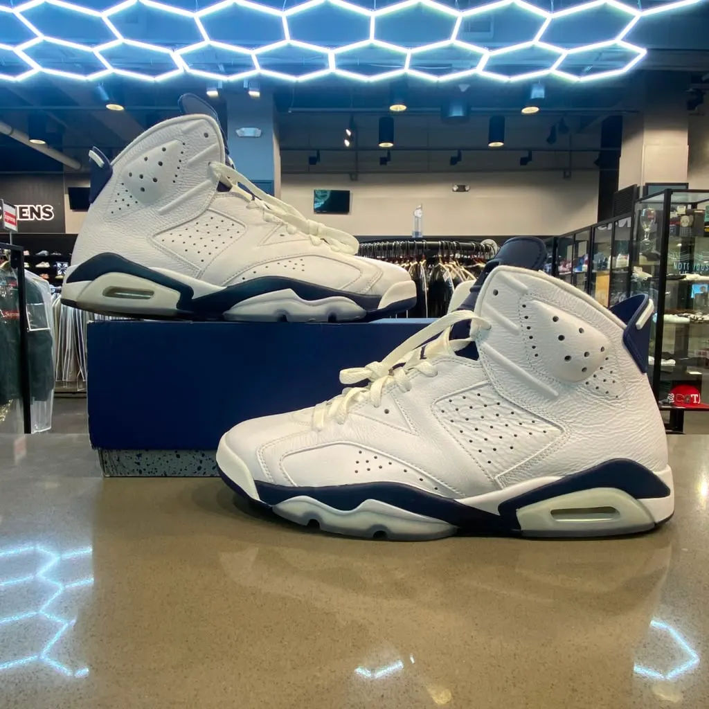 Jordan 6 Retro Midnight Navy (2022) Size 11.5 CT8529-141 - Pre-Owned