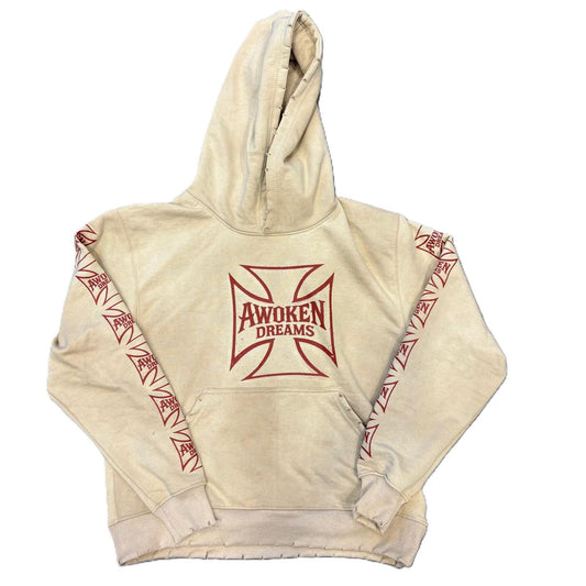 Awoken Dream West Coast Chopper Hoodie Cream