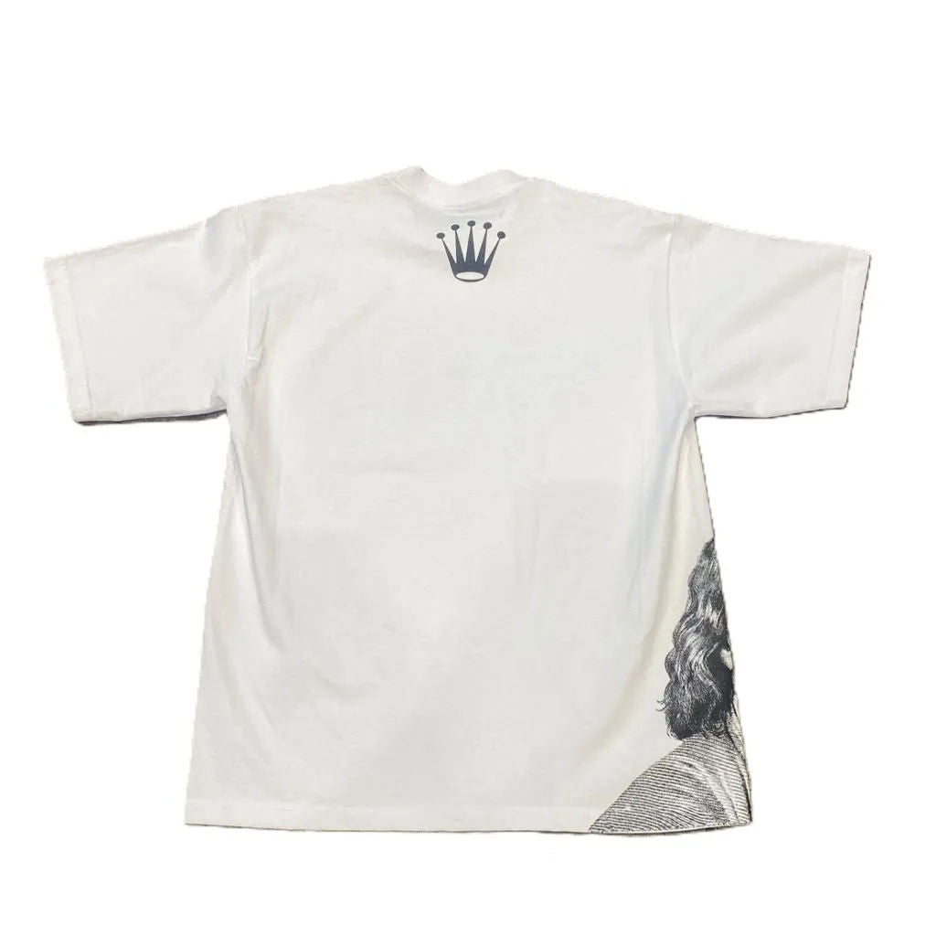SDL Back Crown Logo Benjamin Tee White/Black