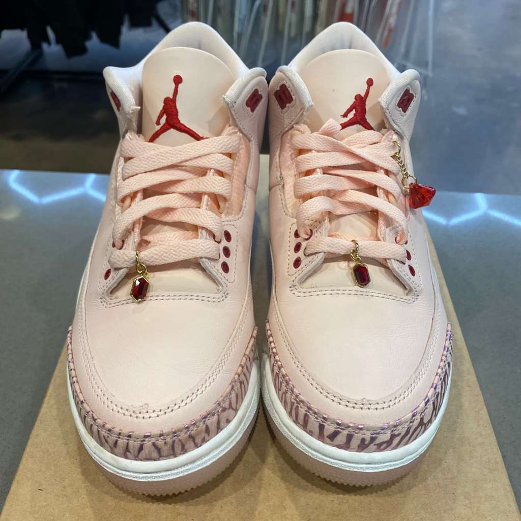 Jordan 3 Retro Valentine's Day Treat Yourself (2025) (Women's) Size 7.5W HJ0178-600 - Pre-Owned (Replacement Box)