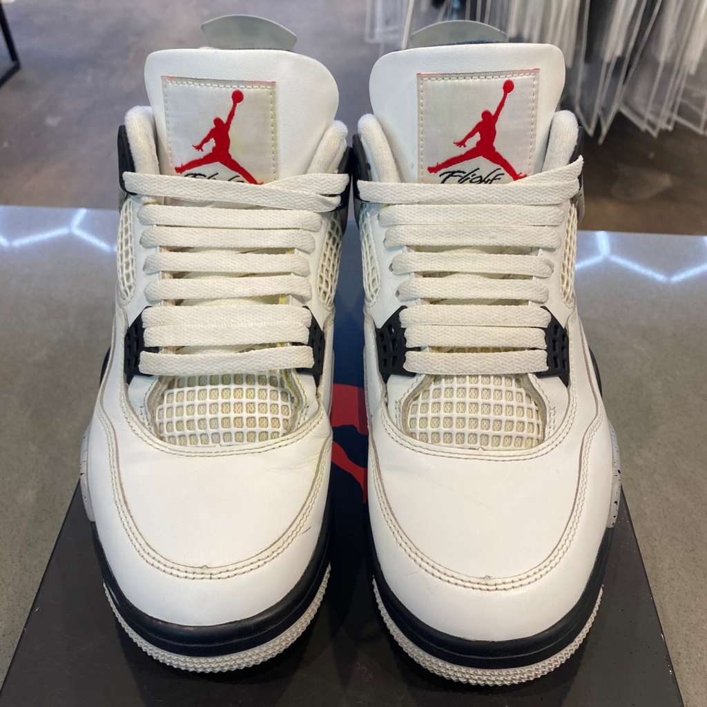 Jordan 4 Retro White Cement (2025) Size 9 FV5029-100 - Pre-Owned