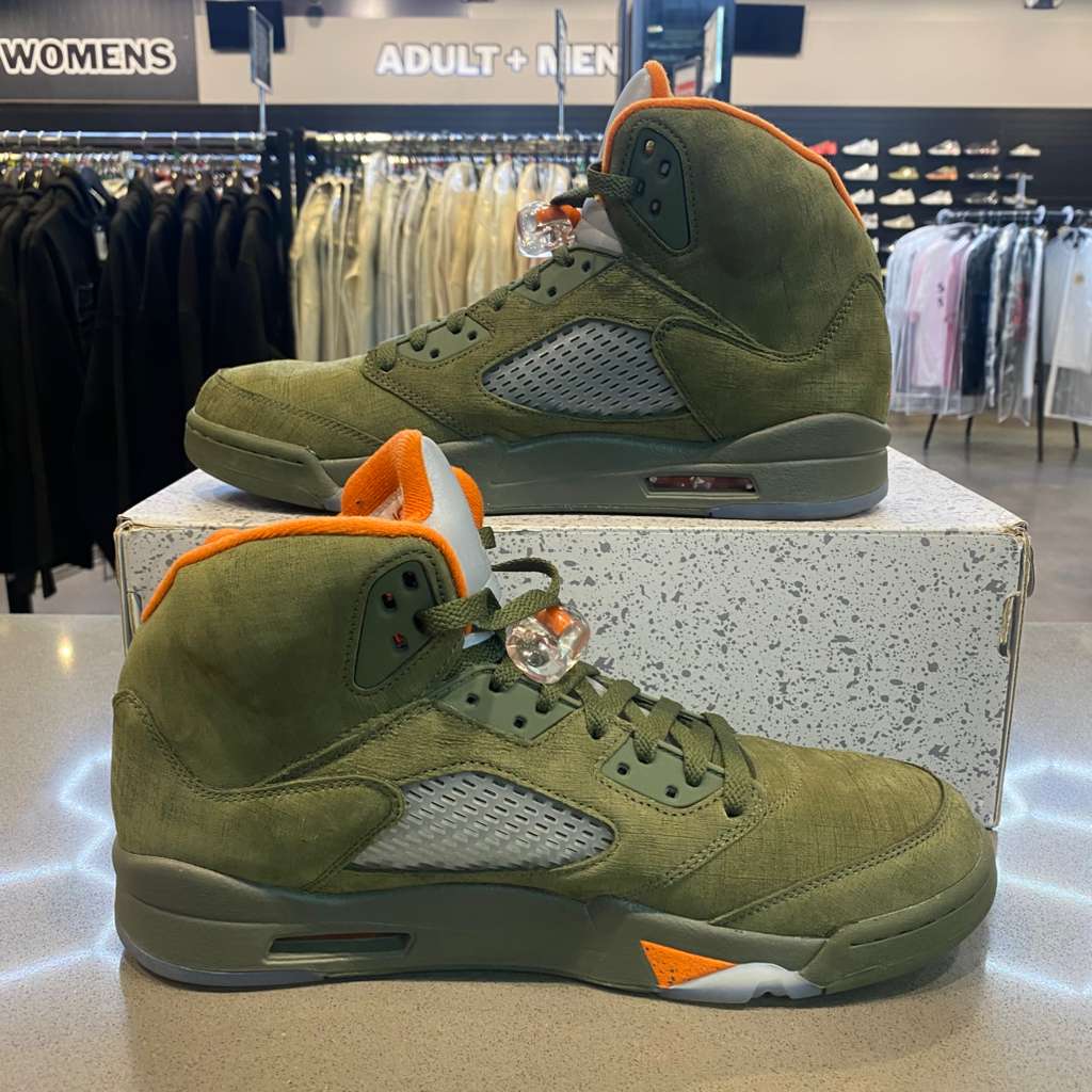 Jordan 5 Retro Olive (2024) Size 11.5 DD0587-308 - Pre-Owned