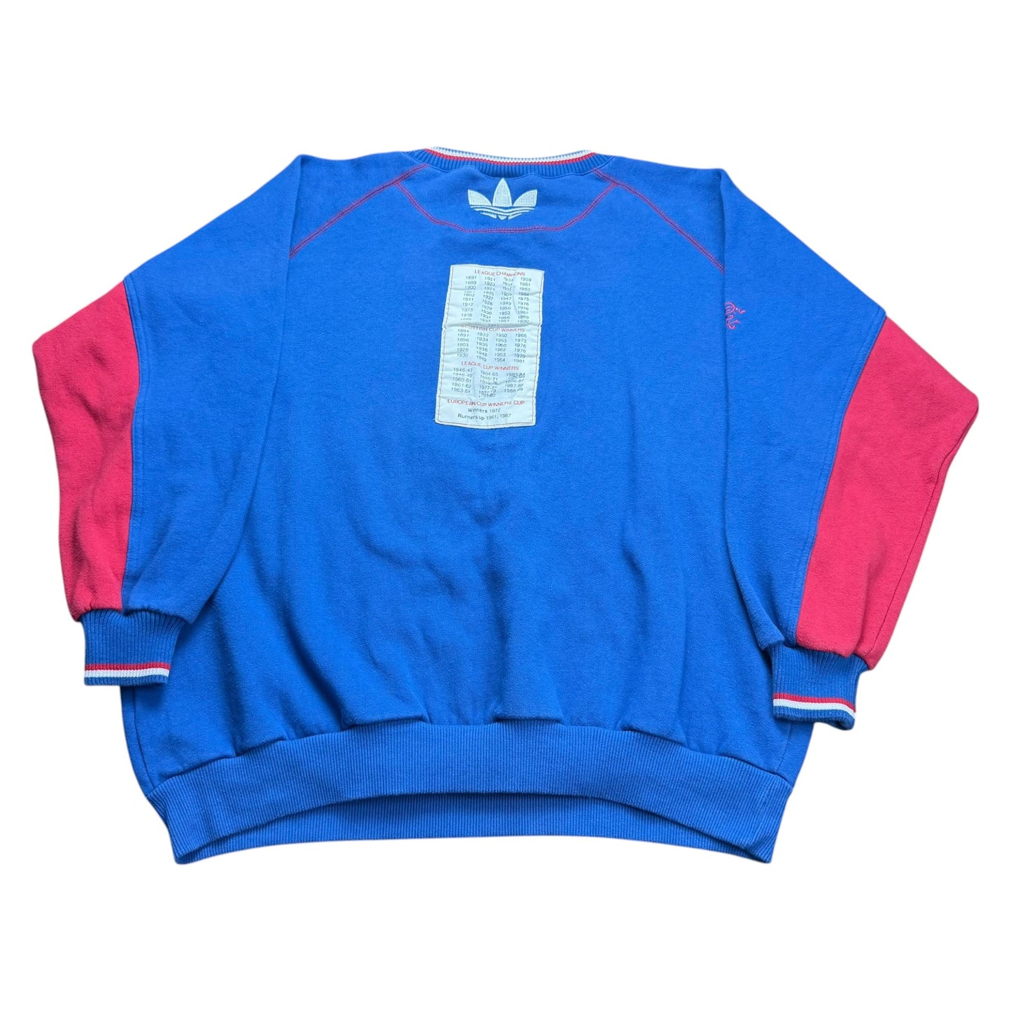 Vintage adidas Rangers FC Scotland Soccer Sweatshirt Crewneck - Used/Worn