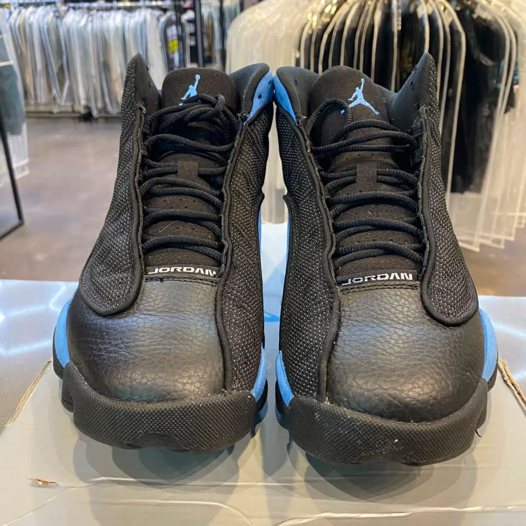 Jordan 13 Retro Black University Blue Size 10.5 DJ5982-041 - Pre-Owned (Replacement Box)