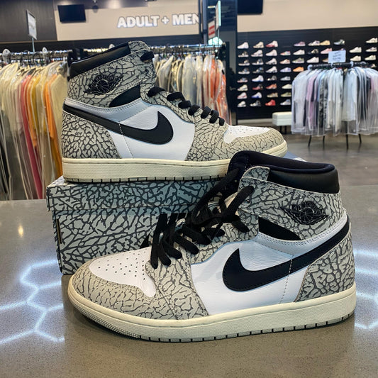 Jordan 1 Retro High OG White Cement - Pre-Owned