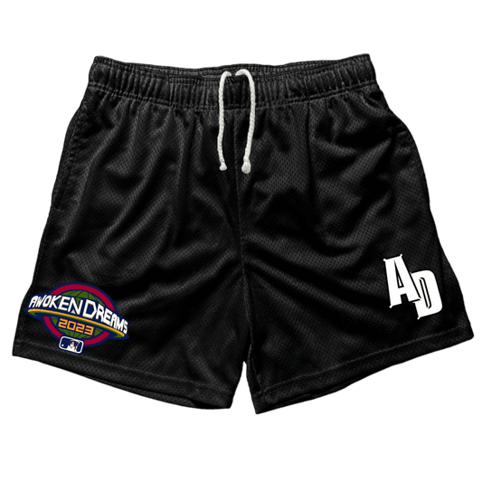 World Series Black Shorts