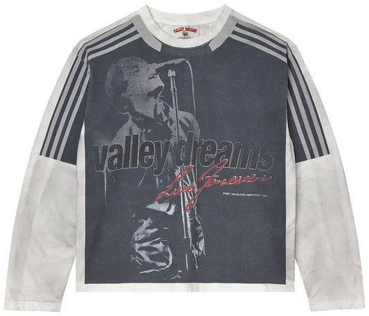 Vale Forever Encore Long-Sleeve Tee Black/Grey
