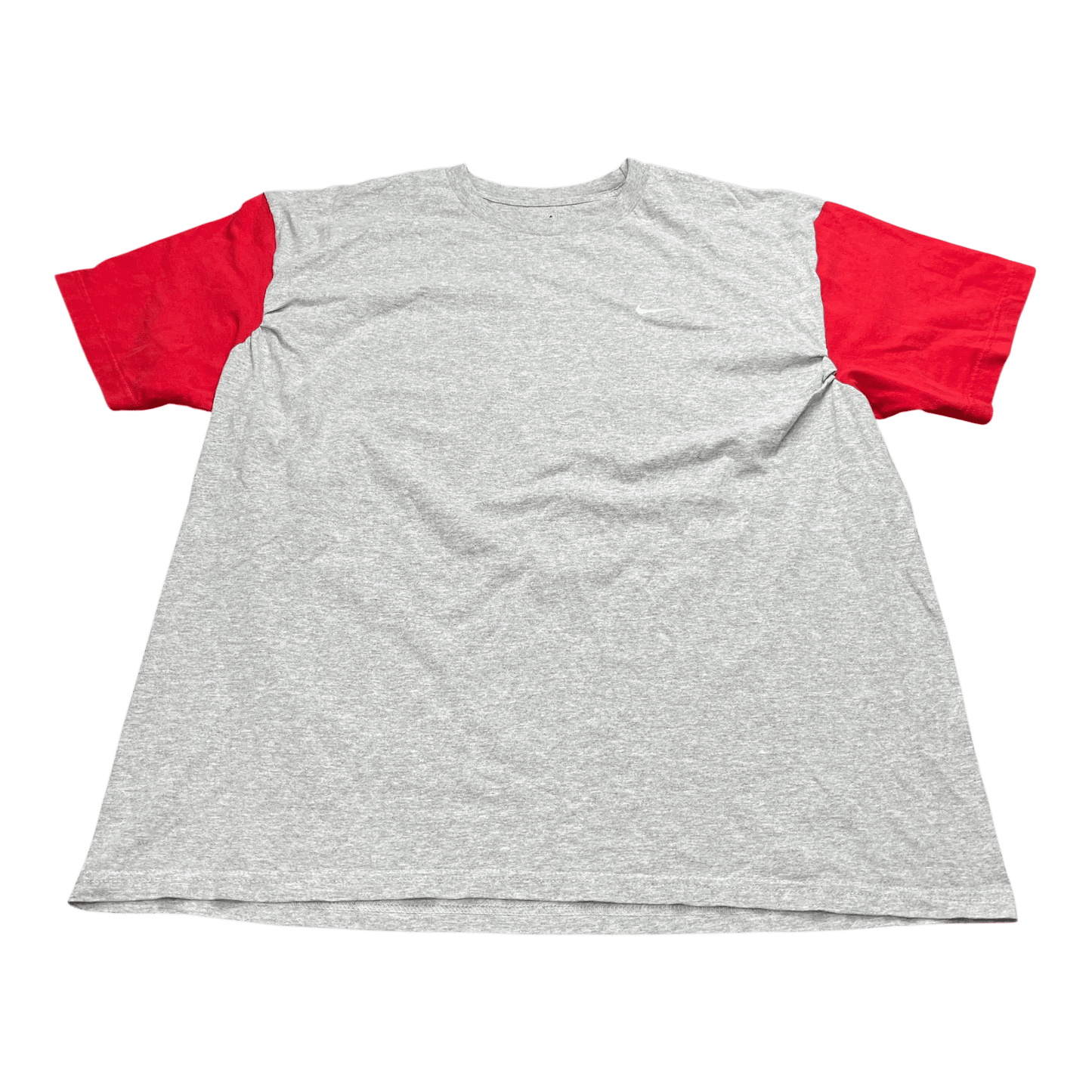 Vintage Nike Swoosh Two-Tone Sleeve T-Shirt - Used/Worn