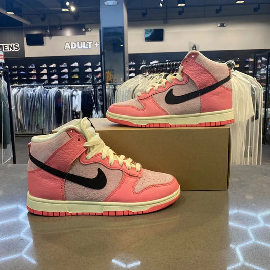 Nike Dunk High Hoops Pack Pink (Women's) Size 8.5W DX3359-600 - Pre-Owned (Replacement Box)