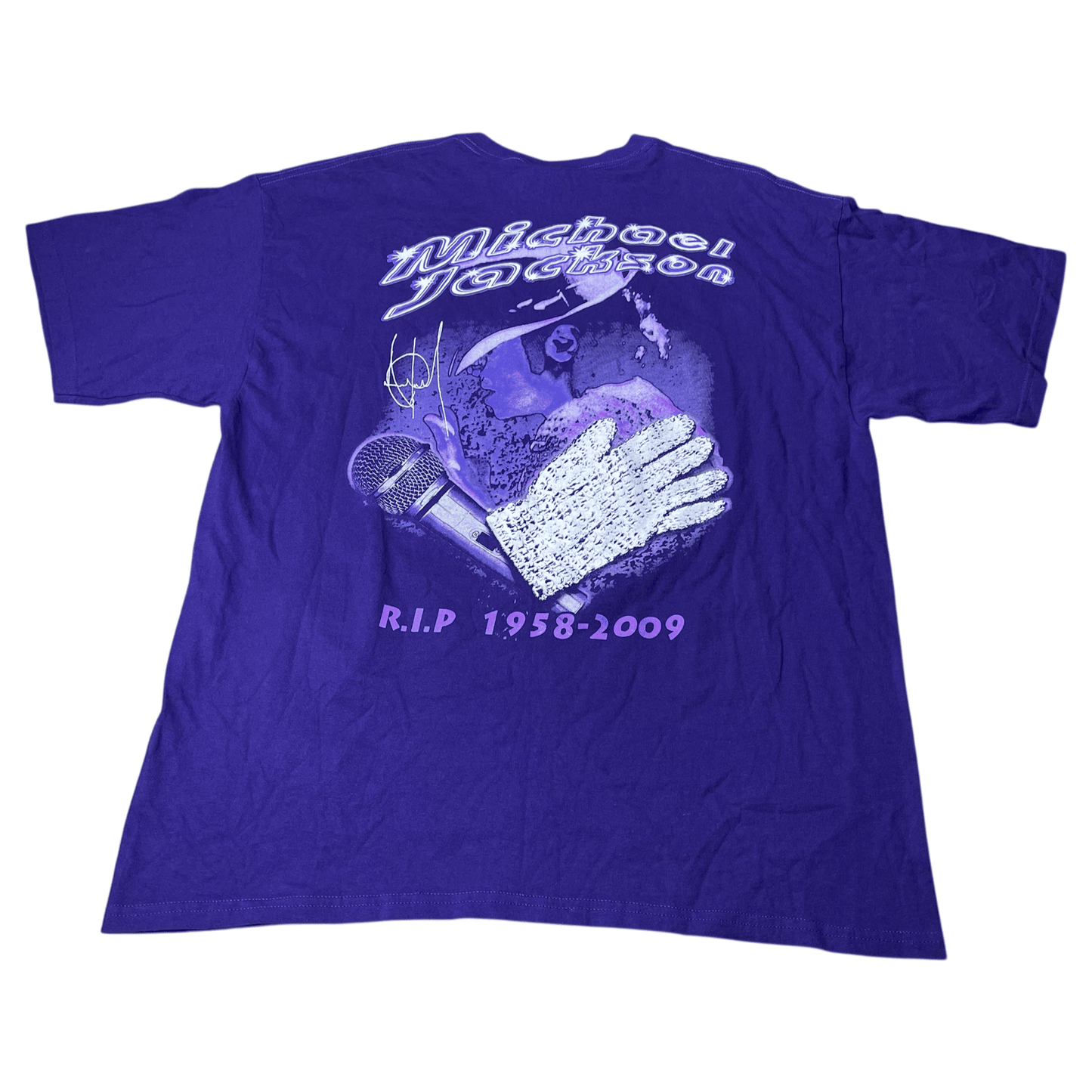 Vintage 2009 Michael Jackson Memorial T-Shirt - Used/Worn