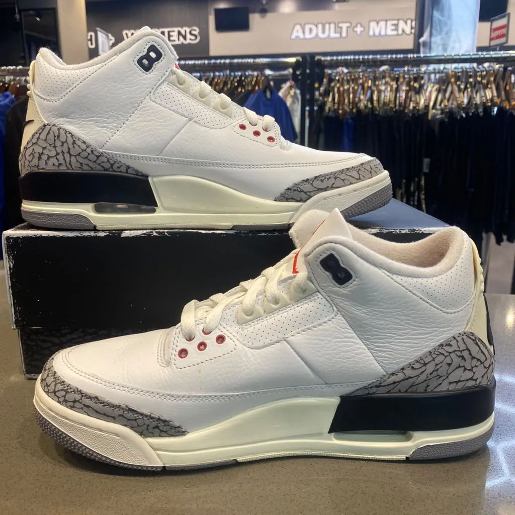 Jordan 3 Retro White Cement Reimagined Size 9.5 DN3707-100 - Pre-Owned