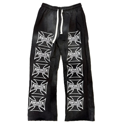 Awoken Dream West Coast Chopper Sweats Black