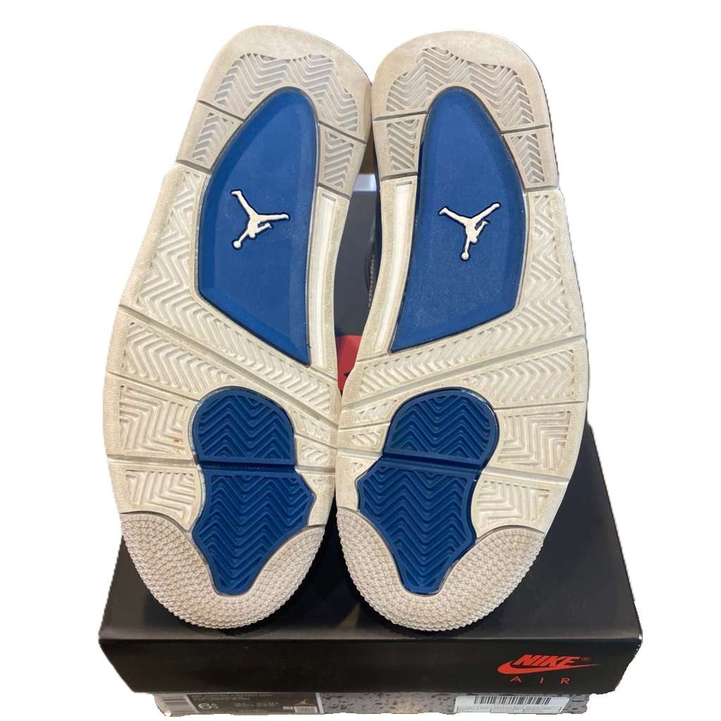 Jordan 4 Retro Military Blue (2024) (GS) - Pre-Owned