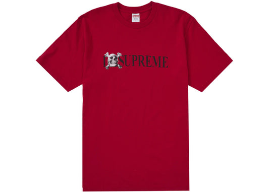 Supreme Skull Tee Red