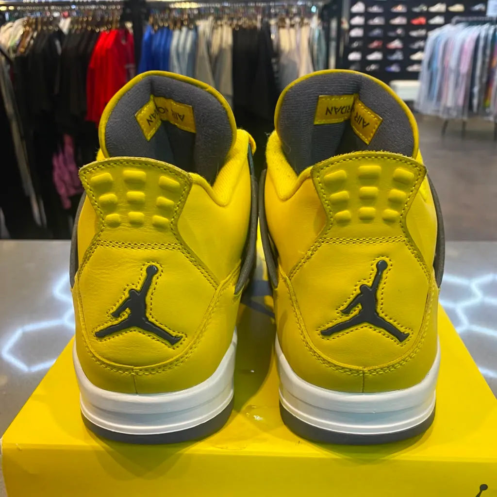 Jordan 4 Retro Lightning (2021) Size 10.5 CT8527-700 - Pre-Owned