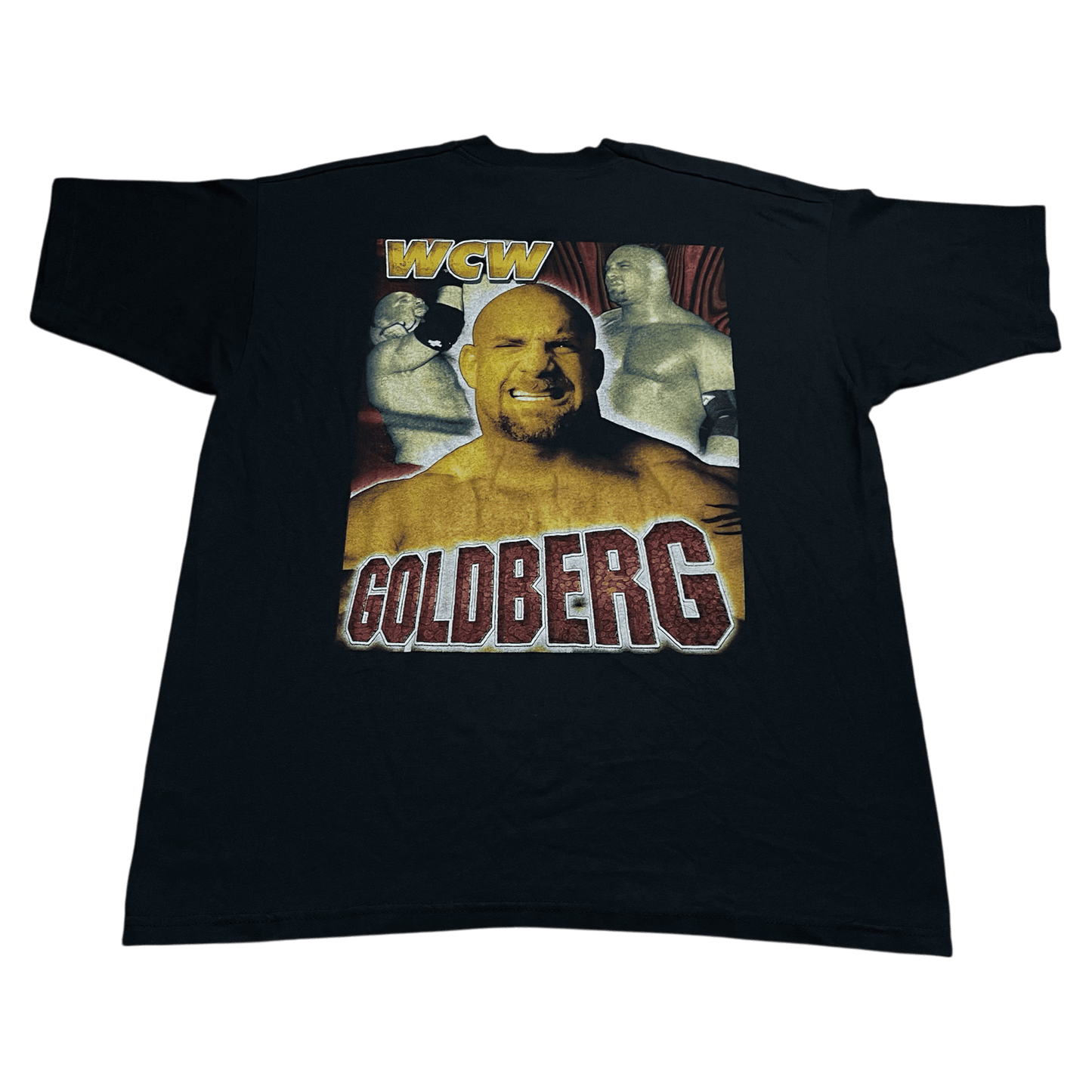 Vintage 90s Goldberg Wrestling Rap-Style T-Shirt - Used