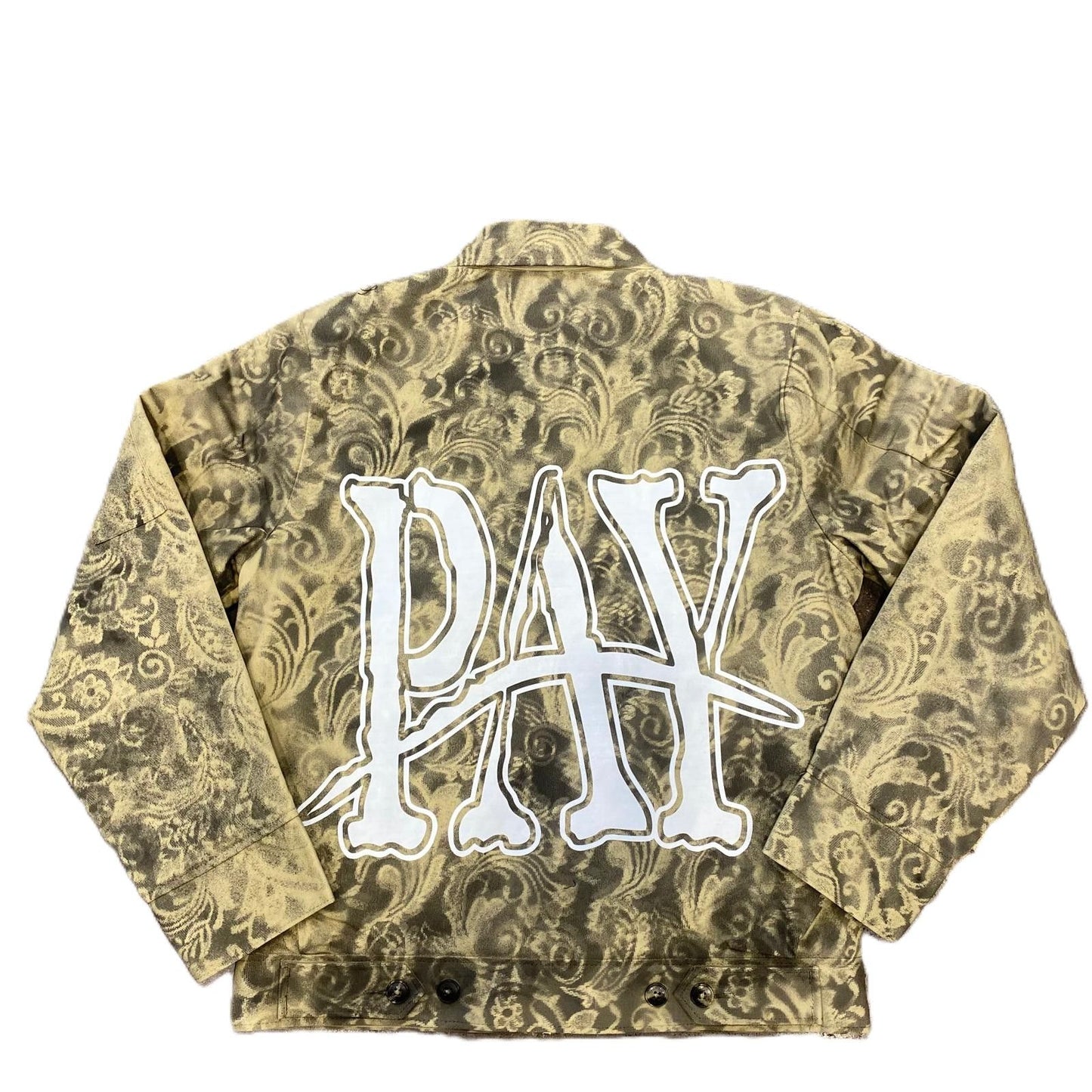 Paper Boy PAY Bandana Dickie Jacket Khaki/Black/White