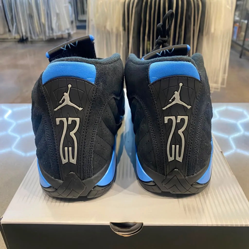 Jordan 14 Retro Black University Blue (2026) Size 10 487471-007 - Pre-Owned