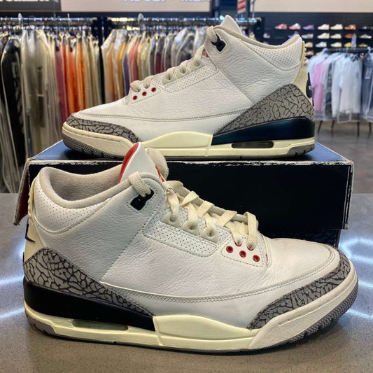 Jordan 3 Retro White Cement Reimagined Size 10 DN3707-100 - Pre-Owned