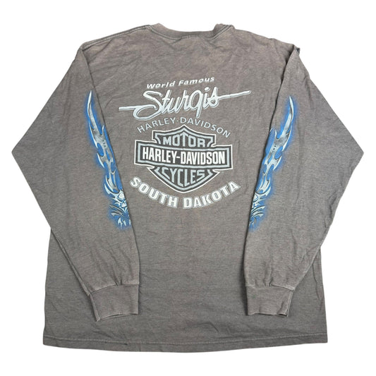 Vintage Harley-Davidson Sturgis Razor Smoked Long-Sleeve T-Shirt - Used/Worn